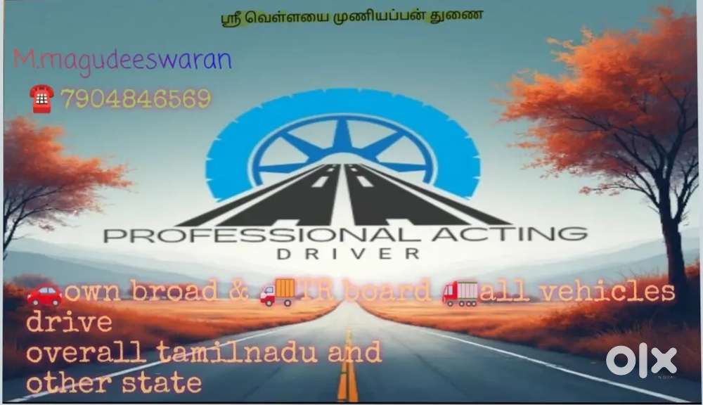 Professional acting driver