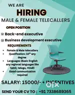 Immediate joining for Sales representatives