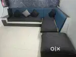 Sofa cum center table