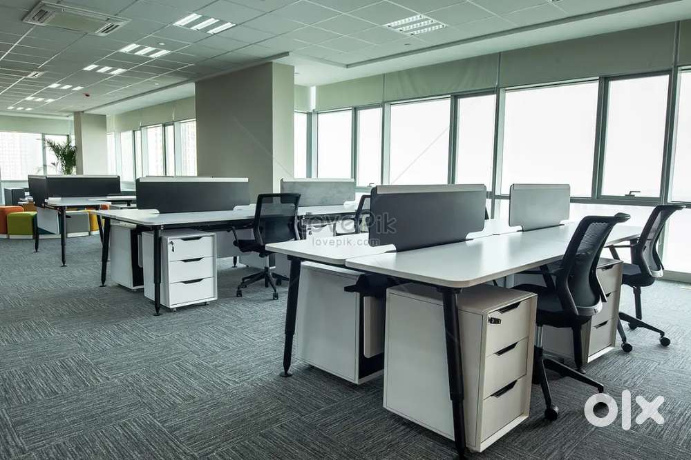 Rent for fully furnished office mp nagar zone -1