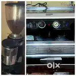 Coffee Machine with coffee beans grinder
