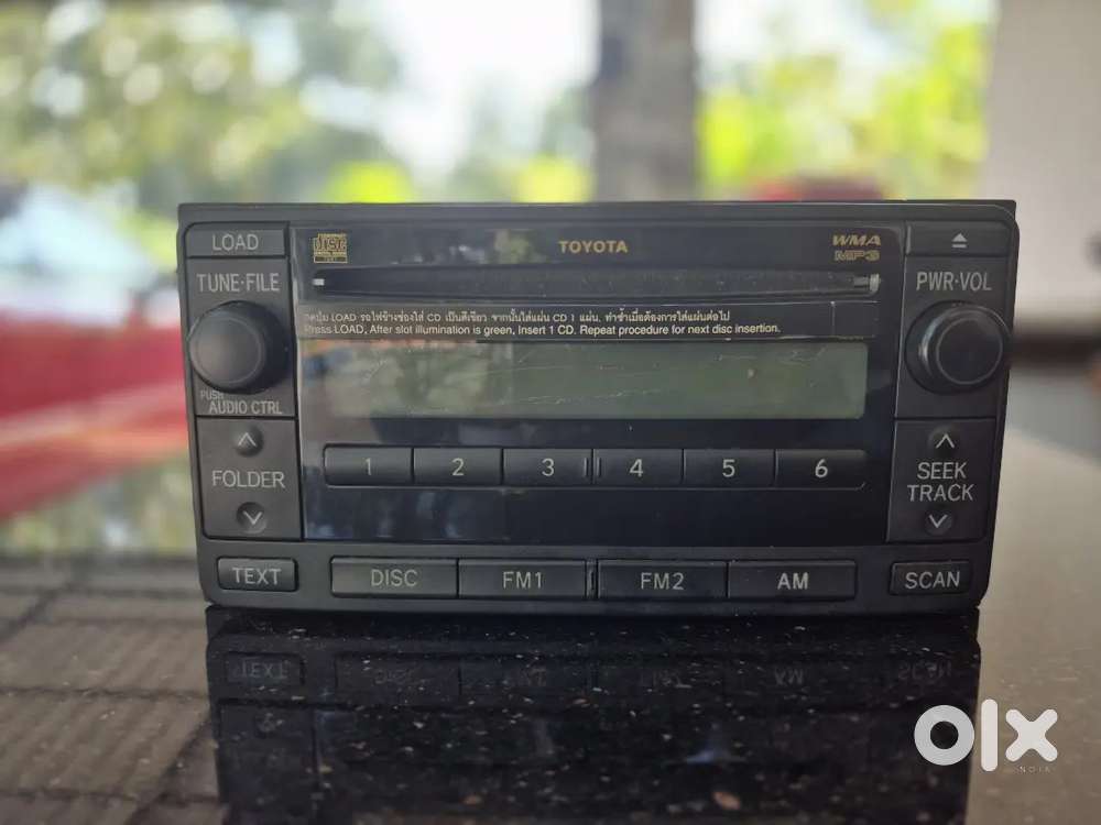 Toyota car stereo/CD player.