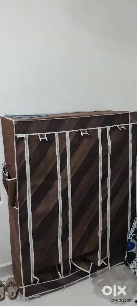 Matress, foldable bad and almirah