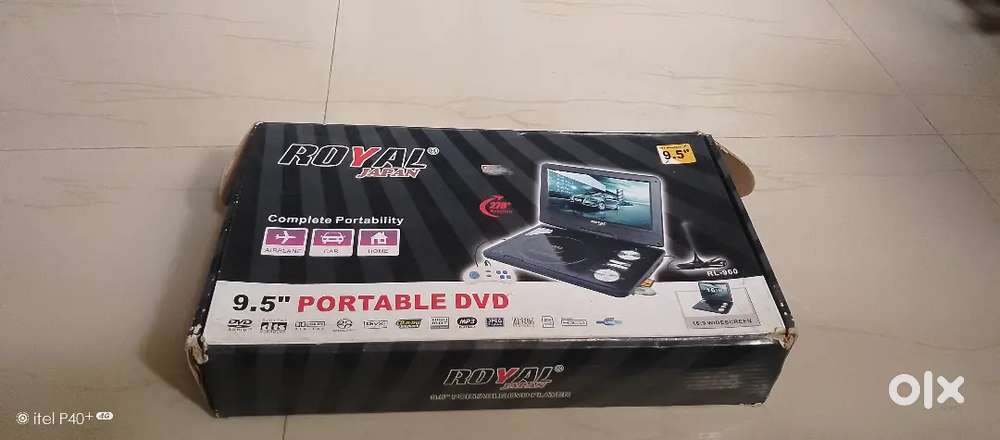 Portable DVD Player, TFT Display 9.5 Screen