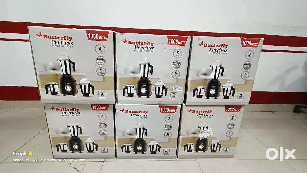 Butterfly Peerless 1000W Mixer Grinder