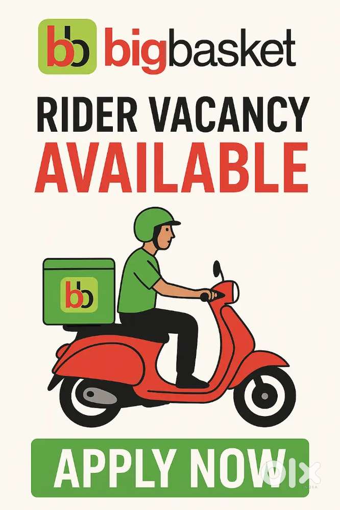 Riders Need immediate joiners for Bigbasket coimbatore
