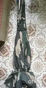 Army umbrella with stand 800 Rupees