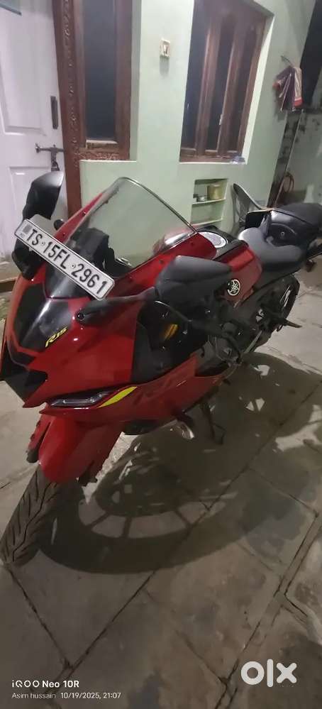 It is showroom track bike and not accident bike