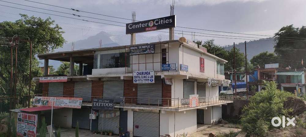Multiple shops/showrooms for rent beside NH-154, Malan Chowk