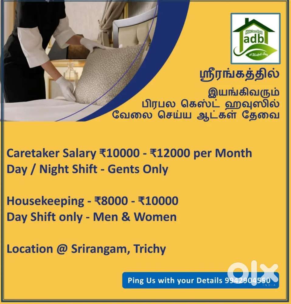 Housekeeping & Hotel Manager