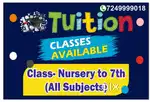 CBSE tutions Class All Subject (1st to 7th)Vaishnavi Lok, Chandrabani