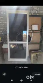 Aluminium door