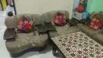 5 seater sofa and Table