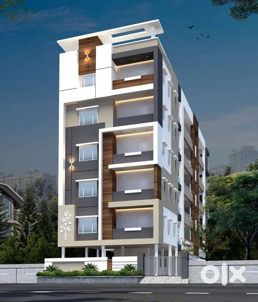 2 bhk luxury flats @ 100 meters from the main road,Guntur.