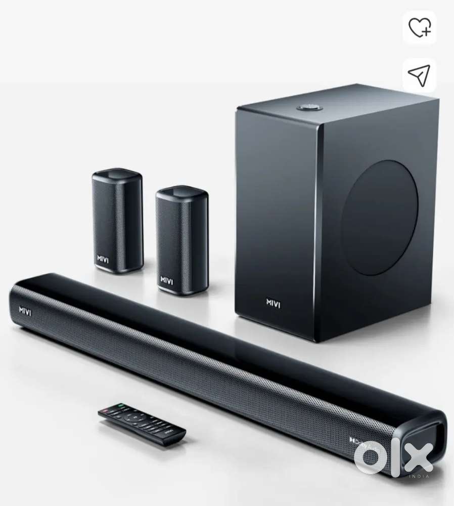 Mivi Fort H750 Soundbar, 750 Watts, Dolby Audio,