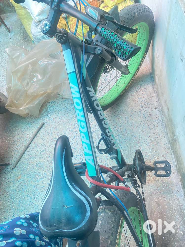 Fat Tire 9 Gear bicycle, Good Condition, Price Was 7000 But Now