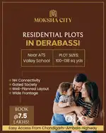 MOKSHA CITY: Pre Launch plots at Derabassi adj ATS valley school