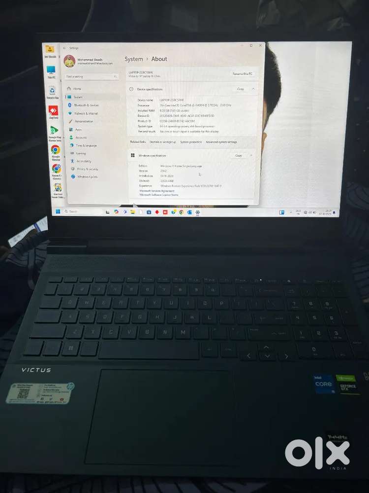 HP VICTUS GAMING LAPTOP