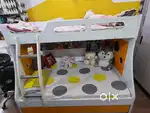 Bunk bed with new wake fit mattress