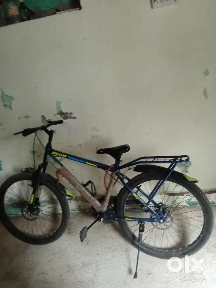 bicycle in blue colour