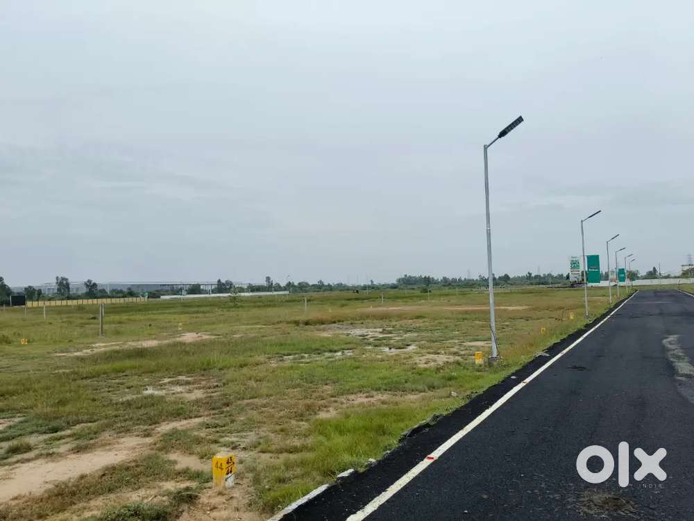 100% bank loan Approved residential plot for sale in kadambathur