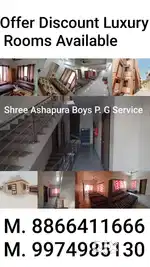 Boys pg at Maninagar with n without food