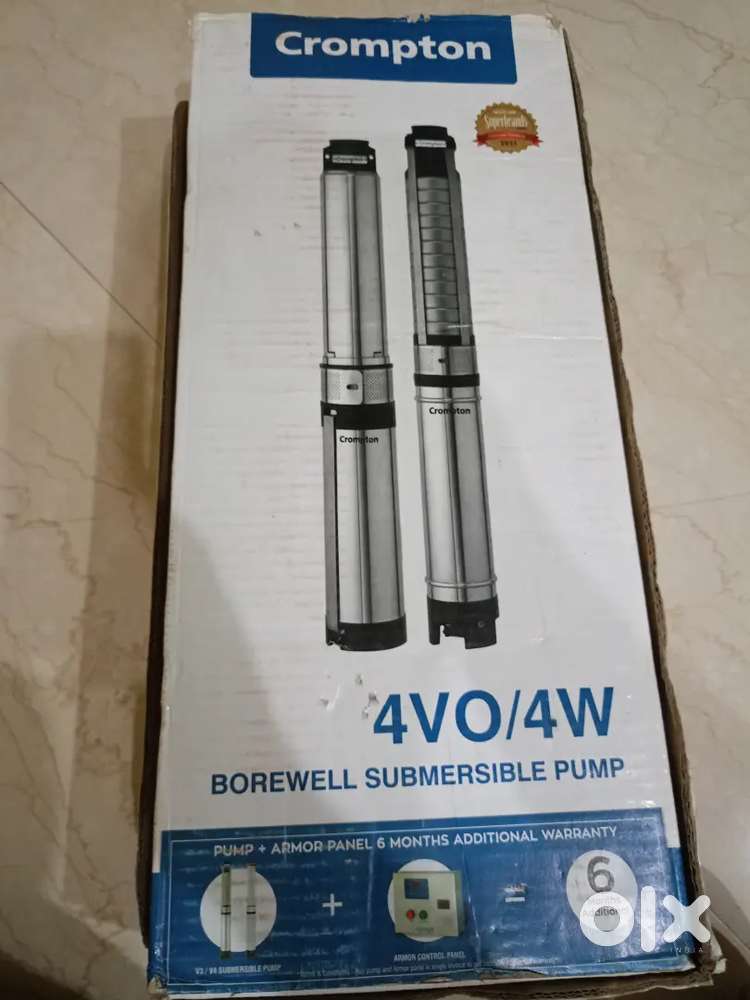 Crompton submersible  pumps brand new with bill and box not use