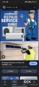 All type  air conditioning service will be done watching machine  ref