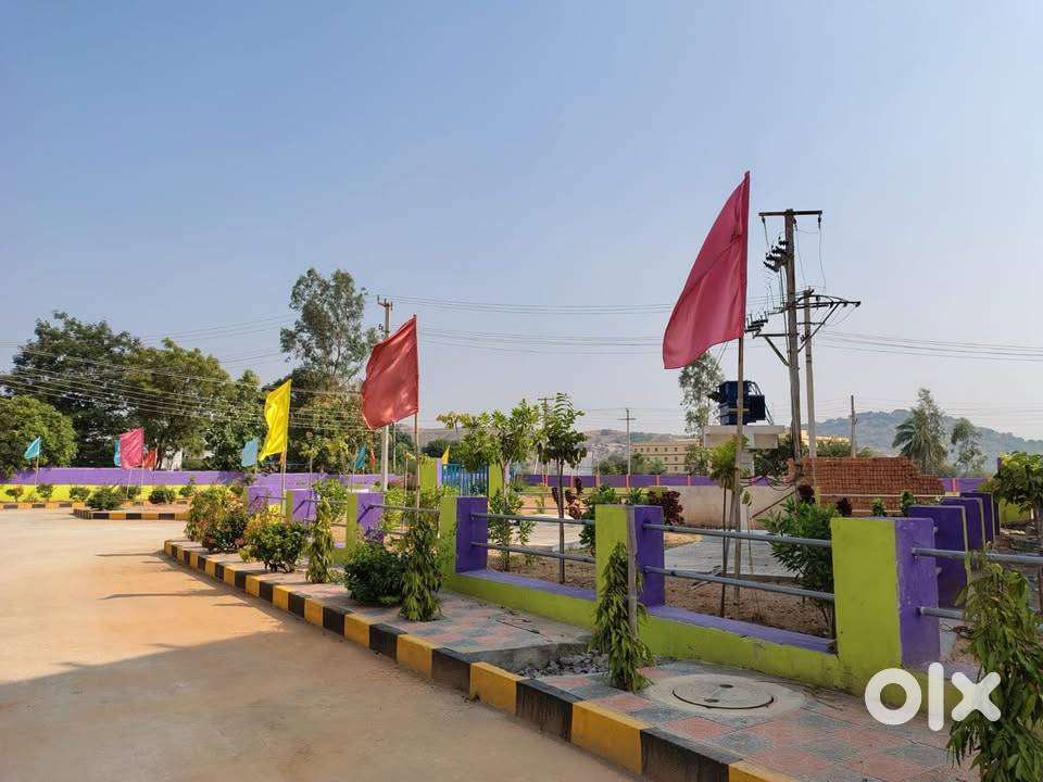 open plots avail. for sale in residential zone near to main road