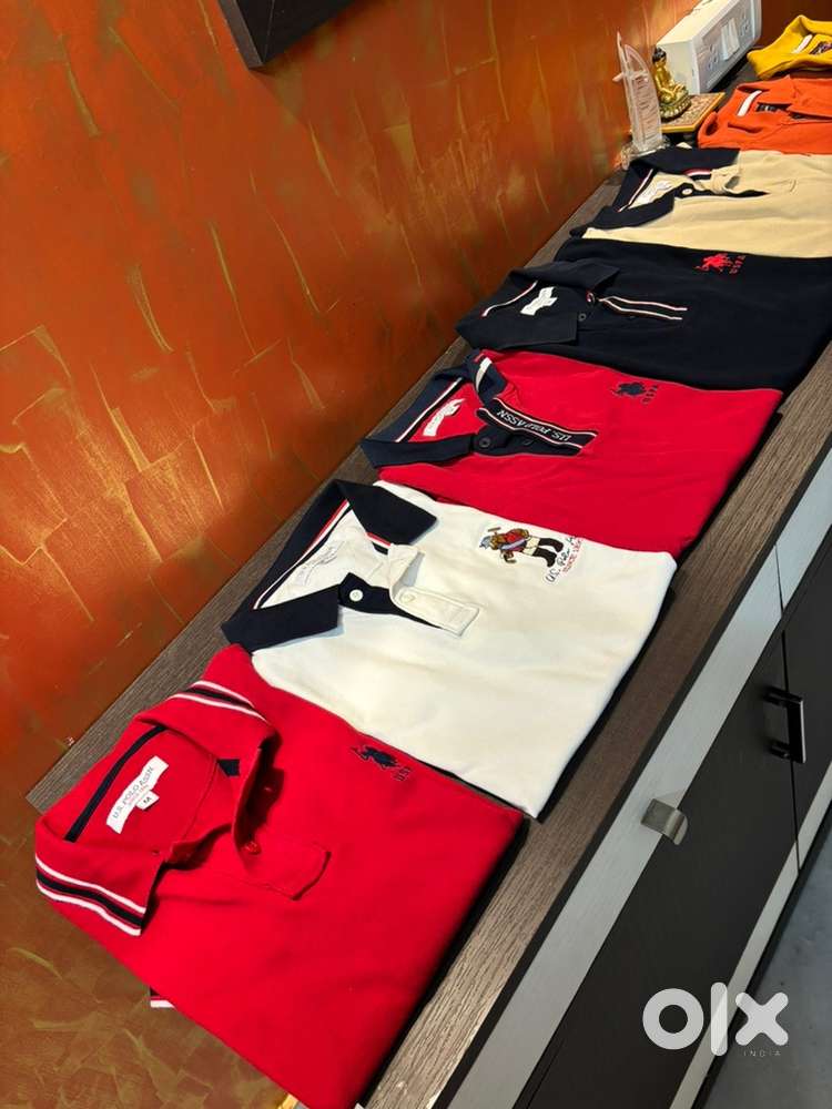 7 US Polo Assn. T-Shirts (Medium)