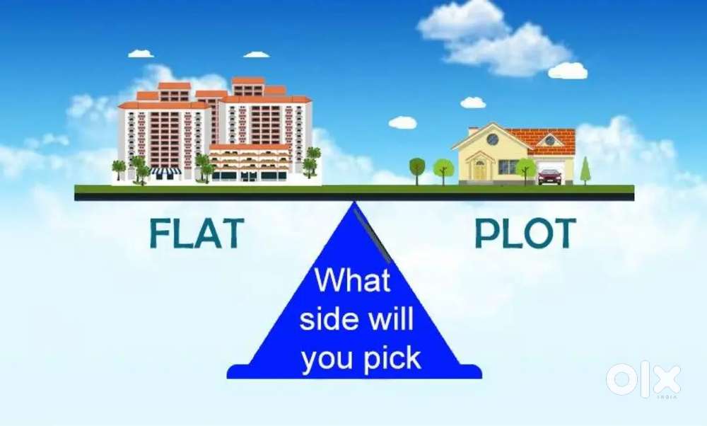 NEW FLAT OR PLOT SELL