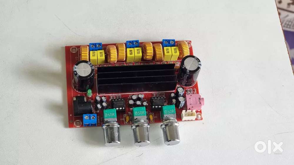 Powerful audio amplifier