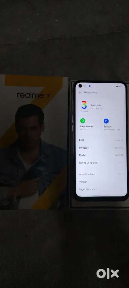 Realme 7 6/64Gb for sell in good conditions urgent original all items