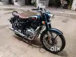 Royal enfield classic 350 helcon green