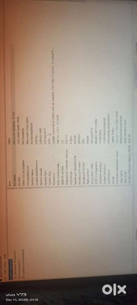 Dell laptop with original charger