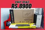 compute fullset  monitor  cpu  warranty 1 year  i3 2nd  8gb ram