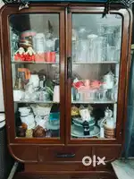 Pure teakwood crockery cupboard