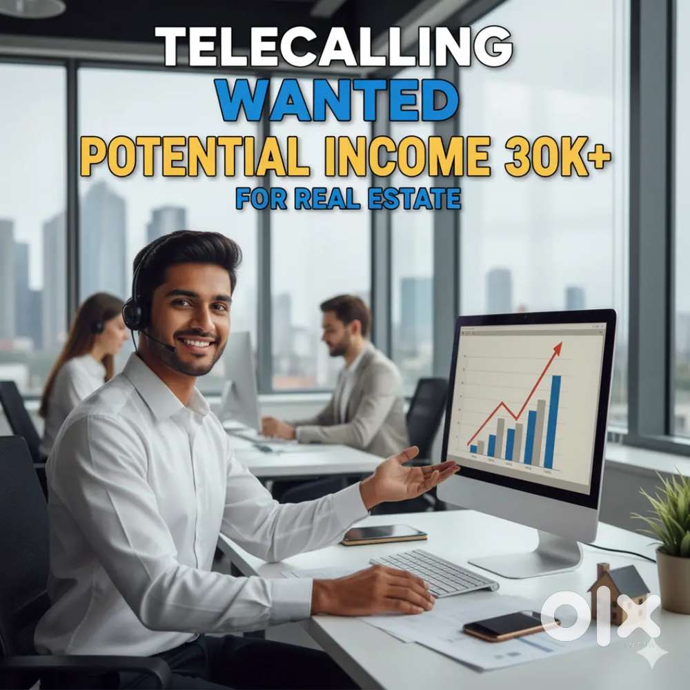 Telecalling work real estate 30k income