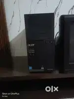 Desktop i7 color monitor with acer cpu