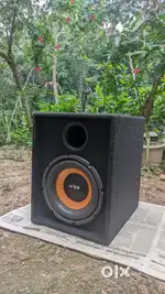 10 INCH SUBWOOFER WITH BOX ENCLOSURE