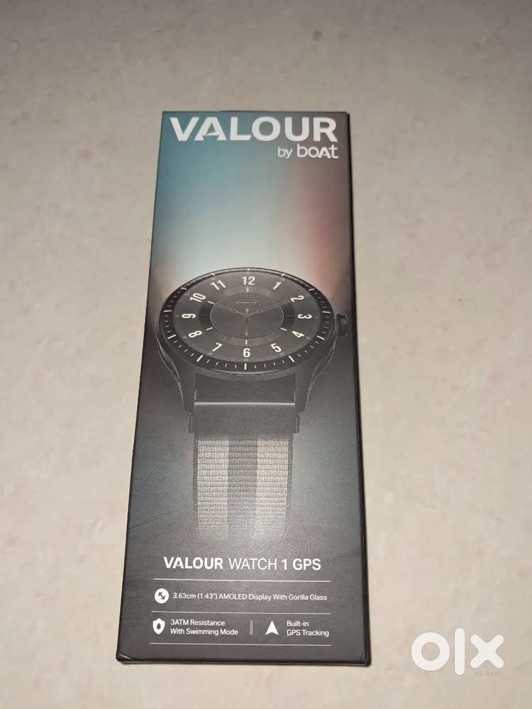 boAt Valour Watch 1 GPS, AI Based Auto Gym, in Built GPS.