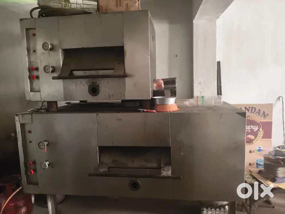 Bakery items,oven and other machine