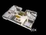 Large Carpet 3bhk Luxurious flats