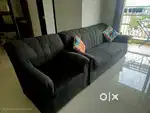 2 Cot, 5 seater sofa, 1 study table, 1 shoe rack  for 35k