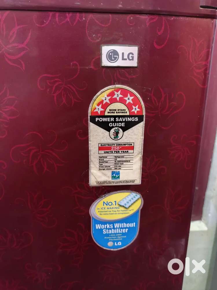 Singal Door fridge LG