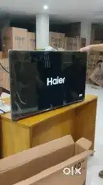Haier tv with 4K full HD and voice commands on Bajaj electronics