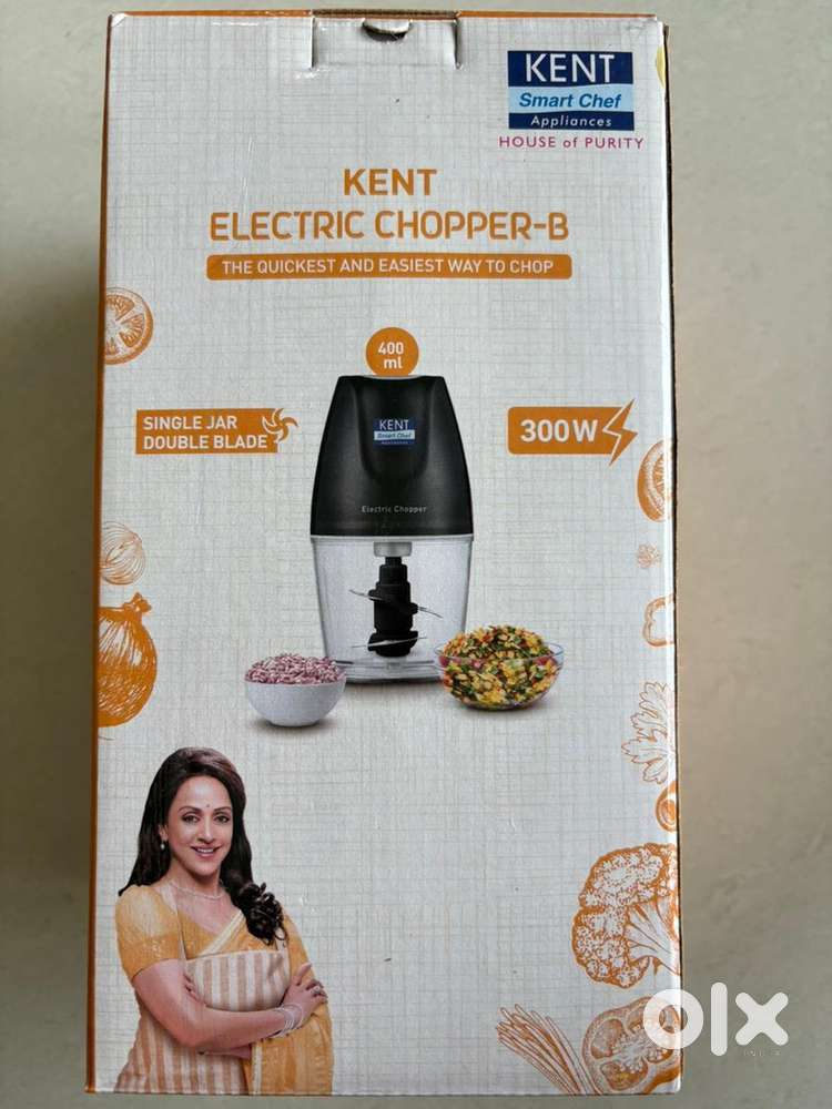 Kent electric chopper-B.  300watt.  packed prapduct not used