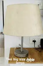 Table lamp and floor lamp