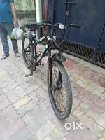 Hercules FX100 Bicycle in black and orange combination