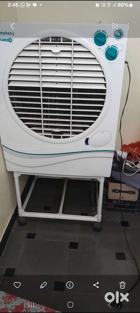 Symphony air cooler 60 litre model 2024 march